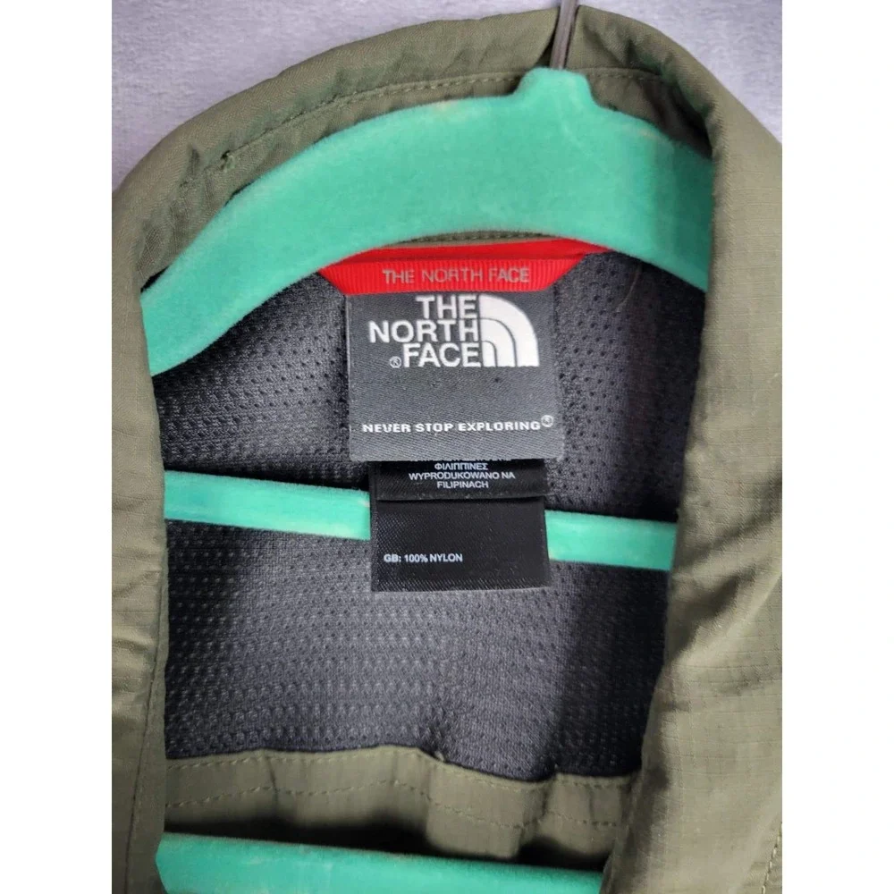 The North Face Mens XL‎ TALL Short Sleeve Button Up Shirt Khaki Outdoor